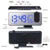 black blue fm radio led digital smart alarm clock w variants