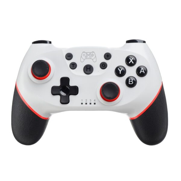 white bluetooth compatible pro gamepad for n s variants