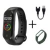 Black Green m smart digital watch bracelet for men variants