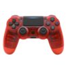 Crystal Red gamepad for ps controller bluetooth com variants