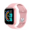 Pink d pro smart watch y bluetooth fitnes variants