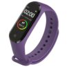 Purple m smart digital watch bracelet for men variants