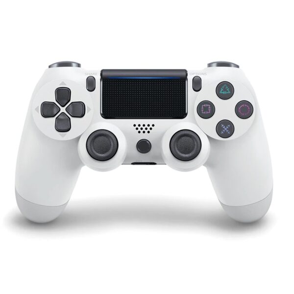 White gamepad for ps controller bluetooth com variants