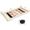 fast sling puck game paced wooden table main