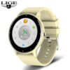 yellow lige new smart watch men full touch variants