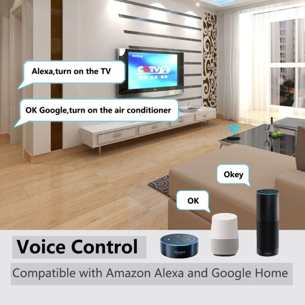Smart Universal IR Remote WiFi Tuya for Smart Home Control for TV DVD AUD AC Air